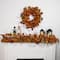 24" Orange & Green Berry & Pumpkin Fall Harvest Wreath